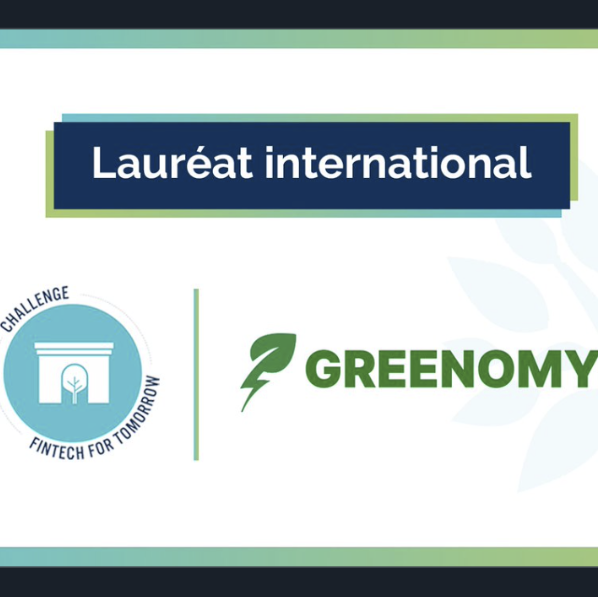 Greenomy is the International Laureate of the Fintech for Tomorrow ...